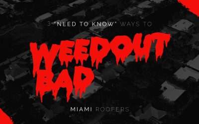 3 Need-to-Know Ways to Weed Out Bad Miami Roofers