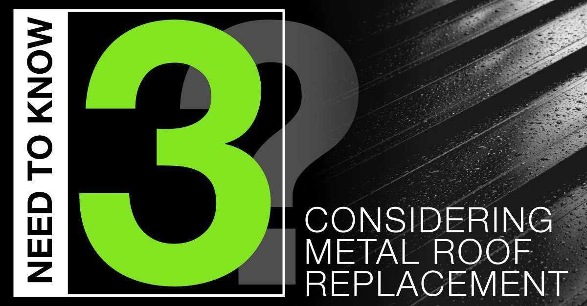 Commercial roofing services in southeast florida Considering Metal Roof Replacement? 3 Need-to-Knows