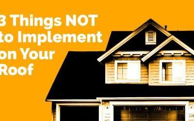 Commercial roofing services in southeast florida 3 Ideas NOT to Implement on Your Roof