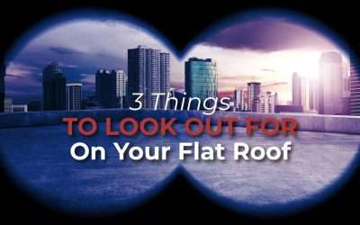 3 Common Flat Roof Problems to Look Out for